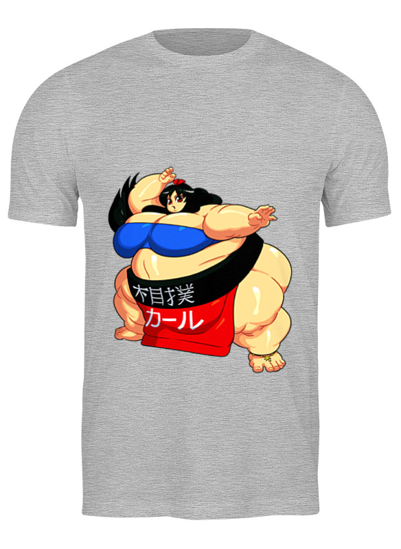 

Футболка мужская Printio Sumo girl 665323 серая XL, Серый, Sumo girl 665323