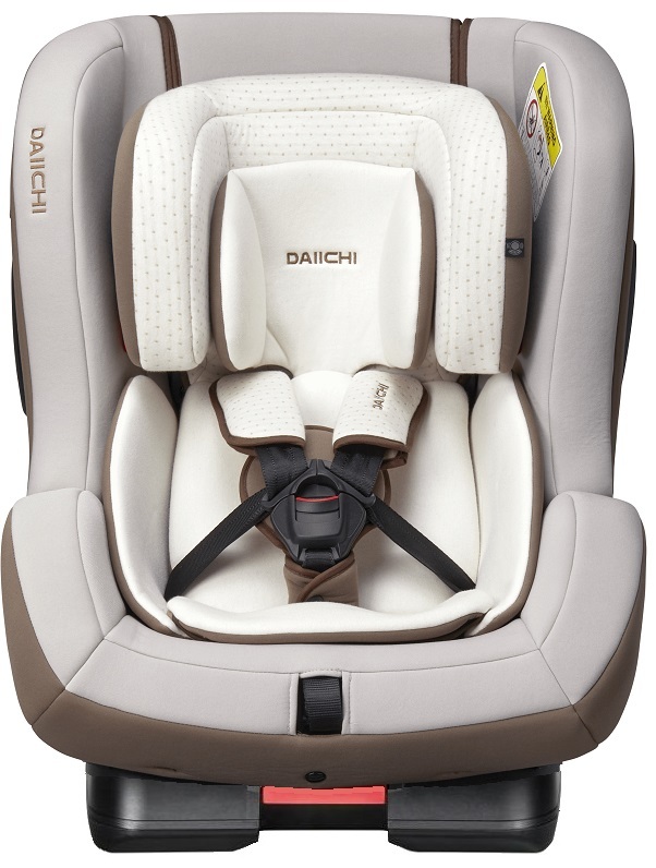 Автокресло DAIICHI First 7 Plus Organic Two-tone Brown, коричневый, гр 0/1/2 автокресло daiichi first 7 plus isofix charcoal серый гр 0 1 2