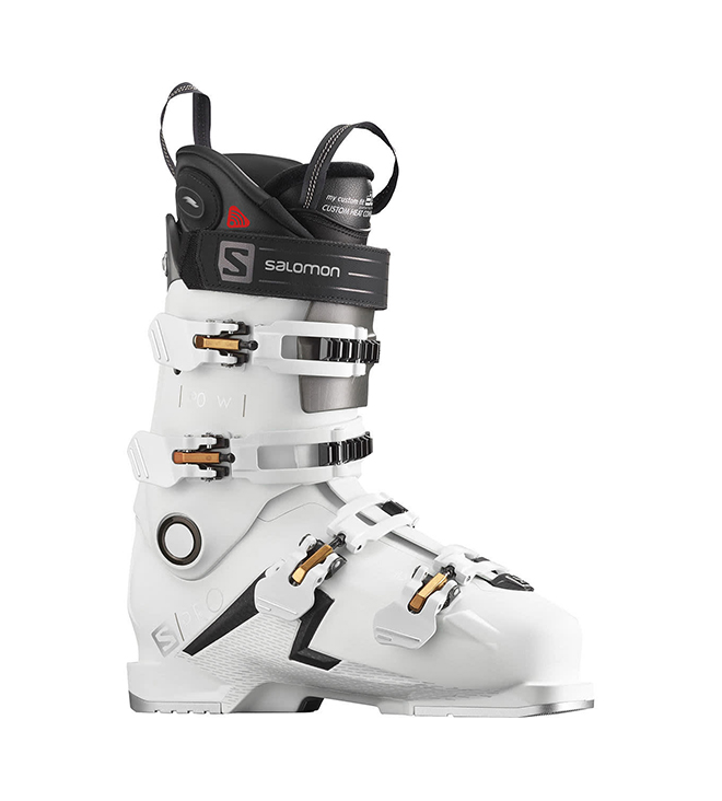 фото Горнолыжные ботинки salomon s/pro 90 chc w white/gold (20/21) (26.5)