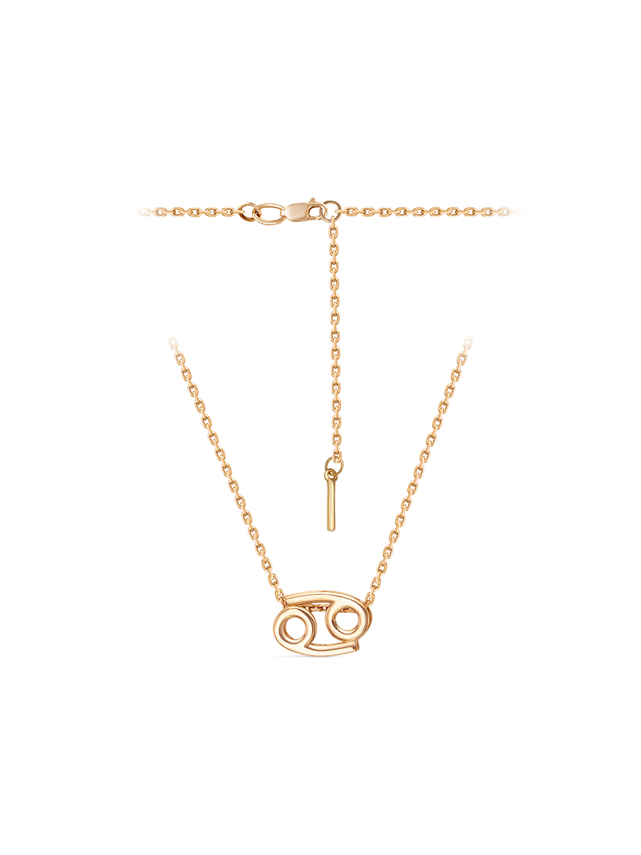 

Колье из серебра р.45 SamoroDki Jewelry 5-035-4з, 5-035-4