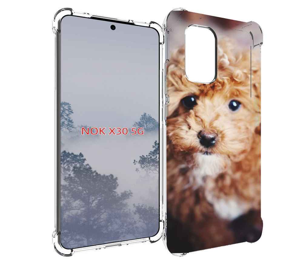 

Чехол MyPads пудель для Nokia X30 5G, Tocco