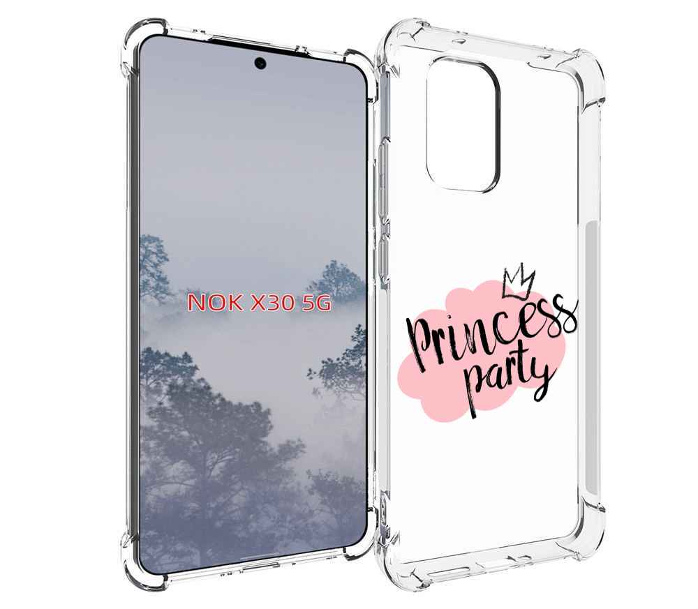 

Чехол MyPads принцессная-вечеринка для Nokia X30 5G, Tocco