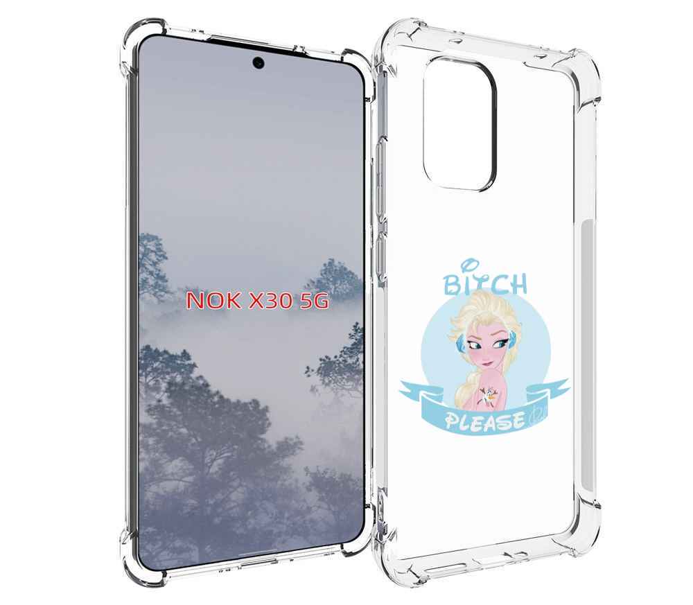 

Чехол MyPads принцесса-из-холодного-сердца женский для Nokia X30 5G, Tocco