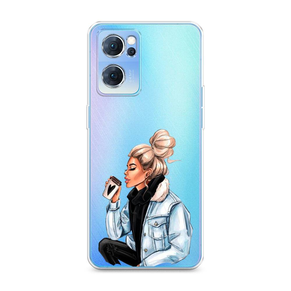 

Чехол Awog на Oppo Reno 7 5G "Cute girl", Разноцветный, 258150-7