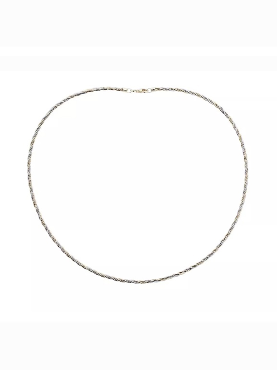 

Колье из серебра без вставки 40 см Aquamarine 070061_925_р, 070061_925_р
