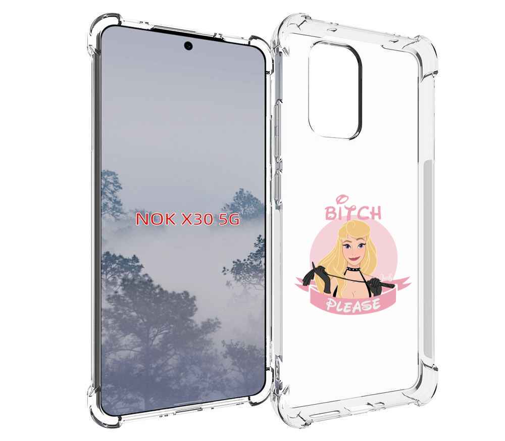 

Чехол MyPads принцесса-аврора женский для Nokia X30 5G, Tocco