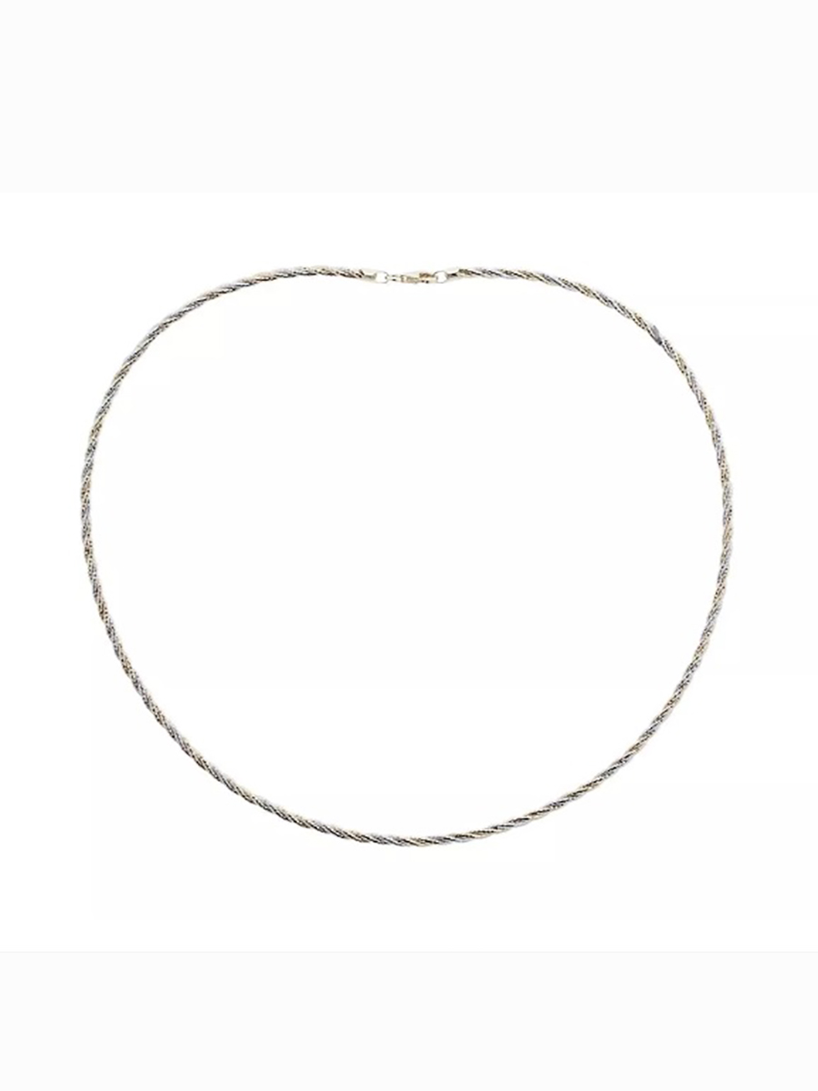 

Колье из серебра без вставки 40 см Aquamarine 070061_925_з, 070061_925_з