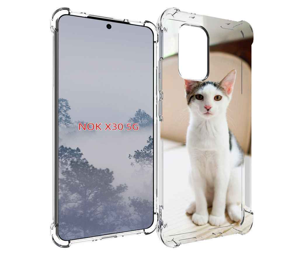 

Чехол MyPads порода кошка эгейская для Nokia X30 5G, Tocco