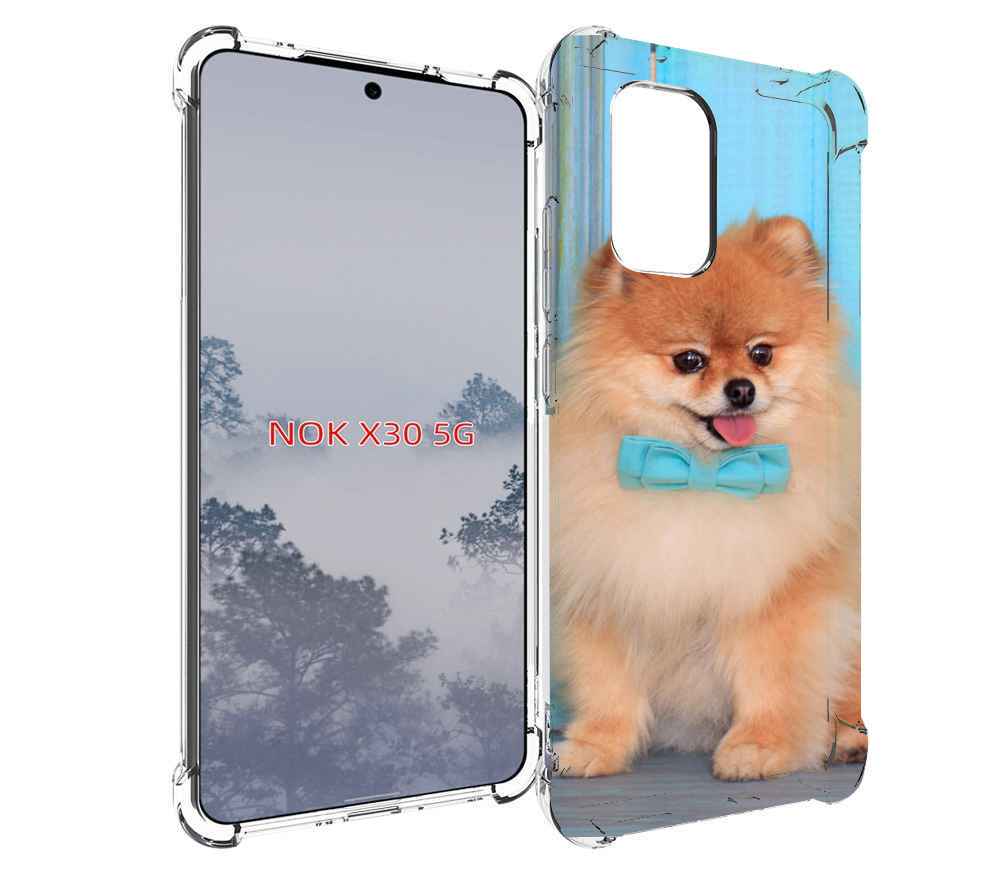 

Чехол MyPads померанский шпиц для Nokia X30 5G, Tocco