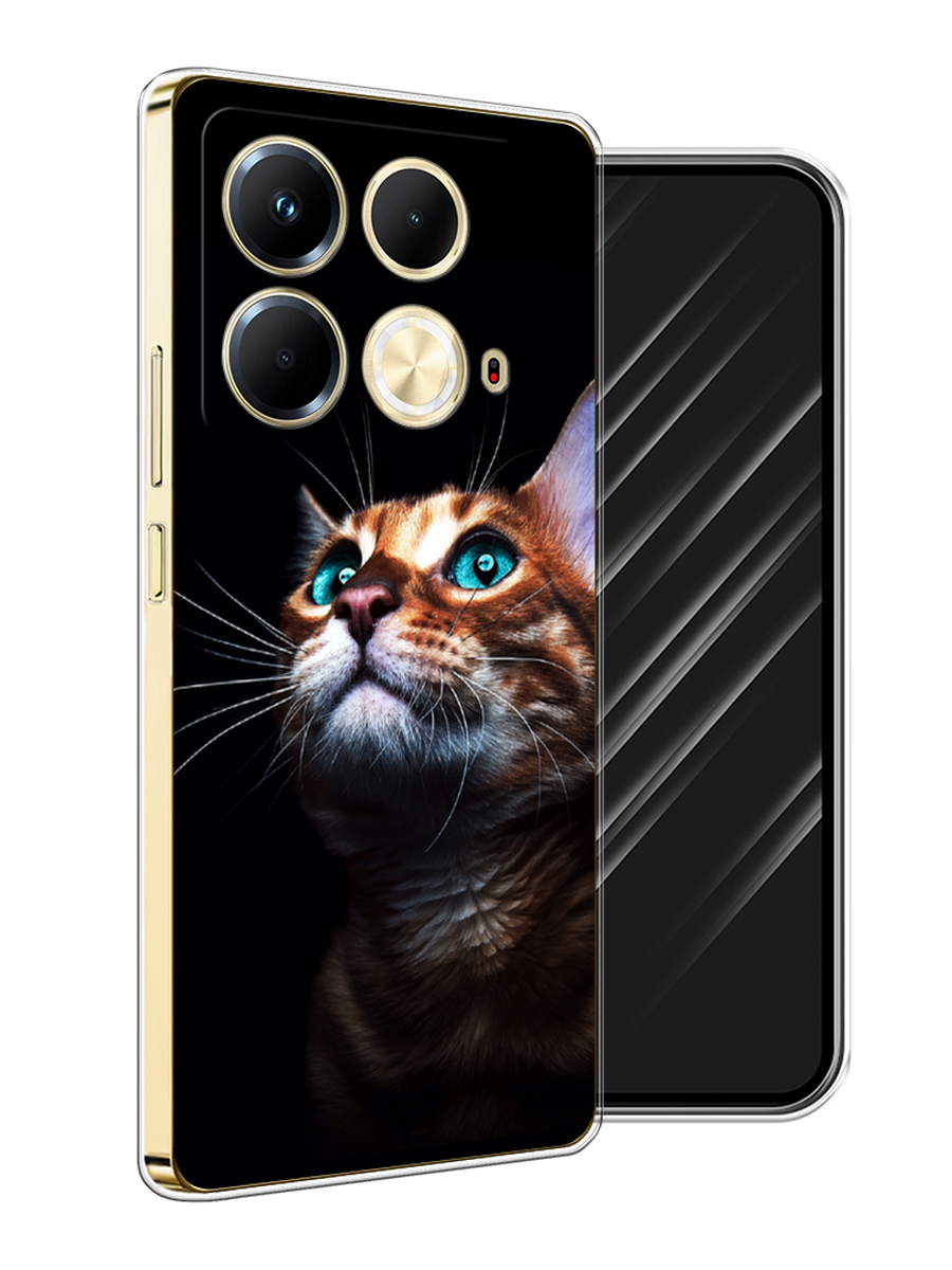 

Чехол Awog на Infinix Note 40 "Мечтательный кот", Коричневый, 3105850-1
