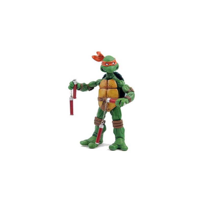 фото Фигурка neca черепашки ниндзя микеланджело tmnt michelangelo (14 см)