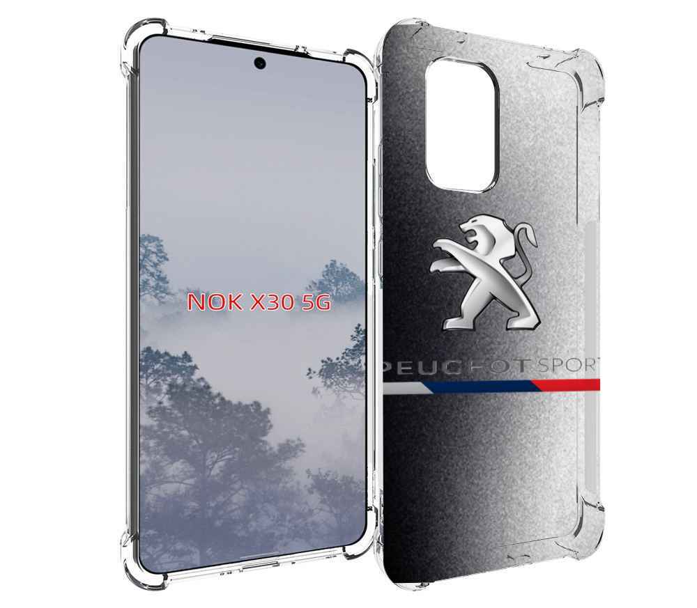 

Чехол MyPads пежо-peugeot-1 для Nokia X30 5G, Tocco