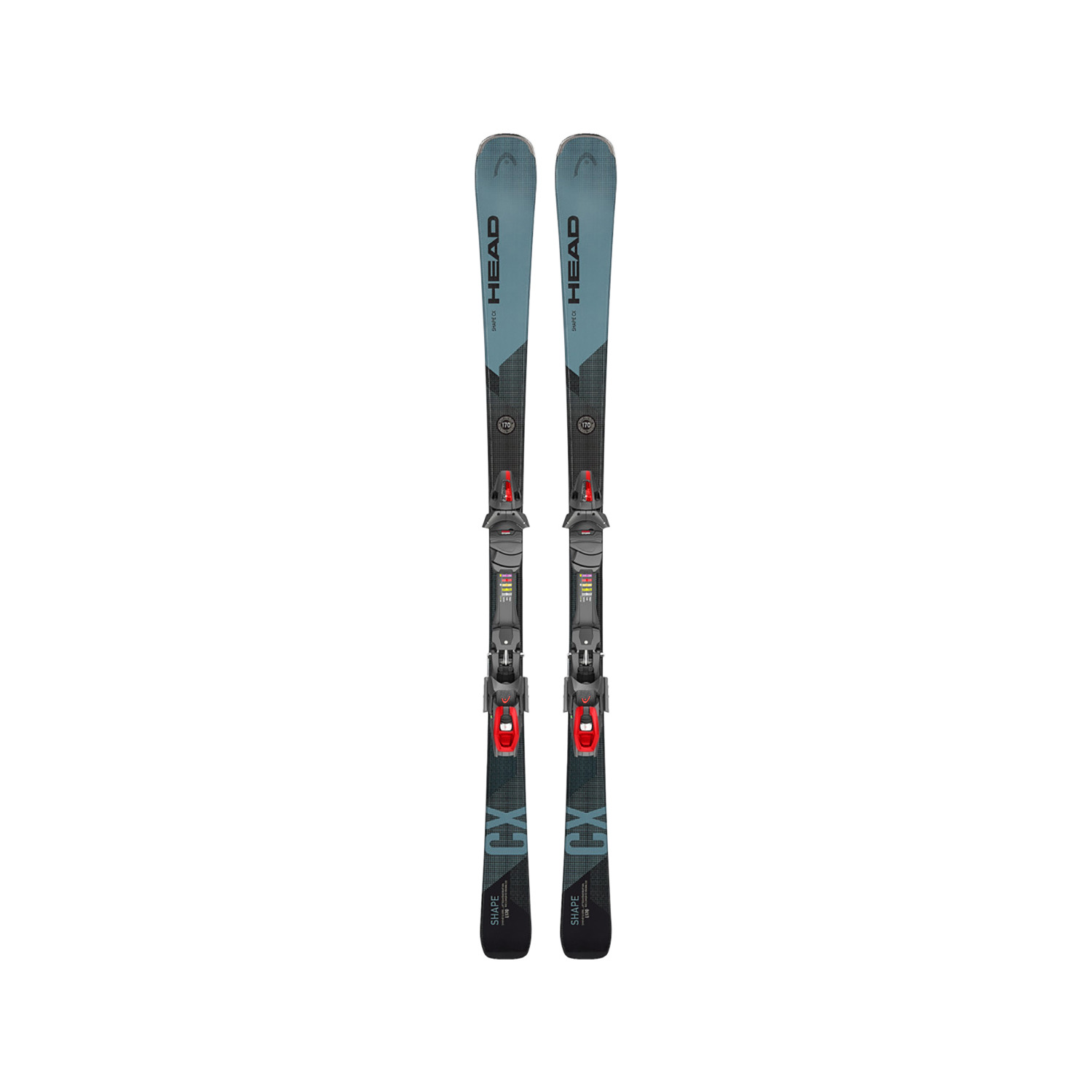 Горные лыжи Head Shape CX R LYT-PR + PR 11 GW Black/Red 22/23, 156