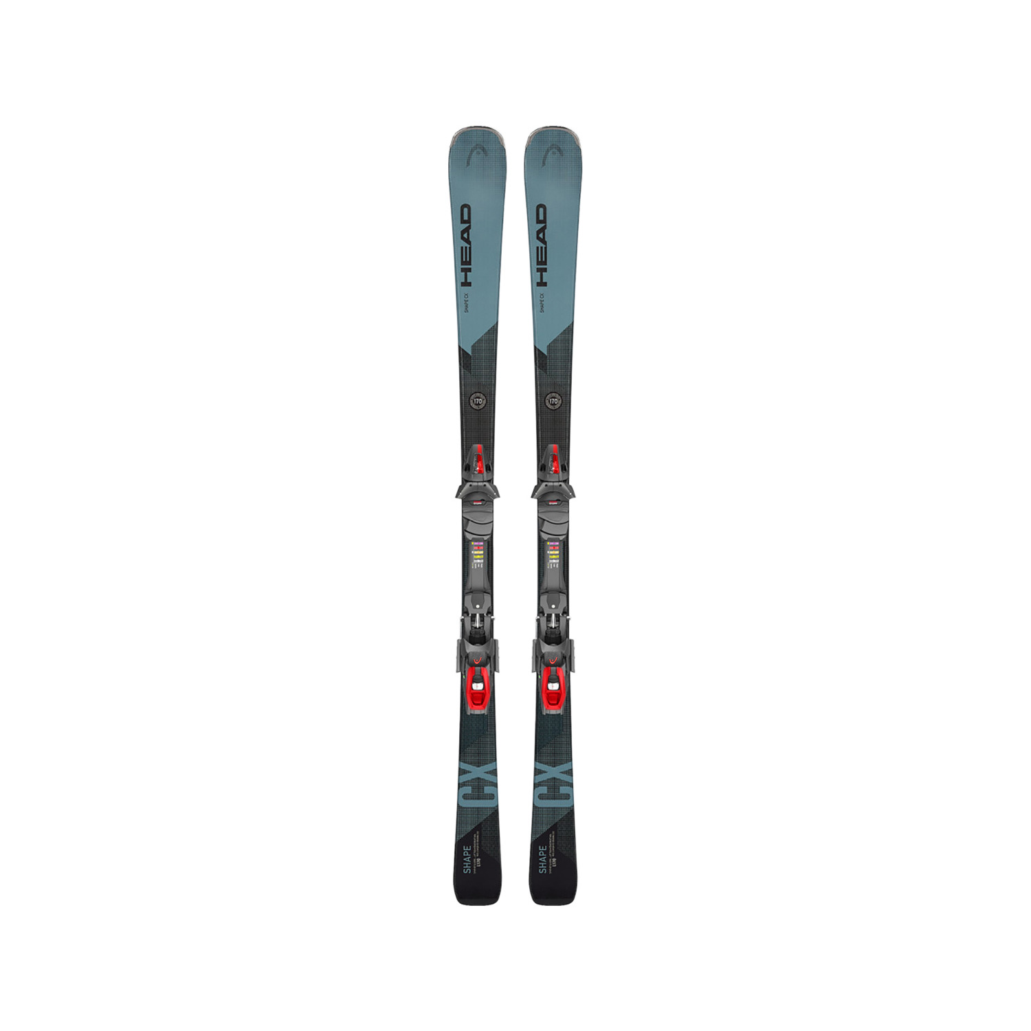 Горные лыжи Head Shape CX R LYT-PR + PR 11 GW Black/Red 22/23, 163