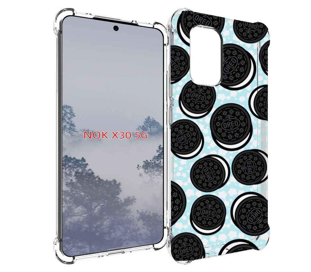 

Чехол MyPads орео печеньки для Nokia X30 5G, Tocco