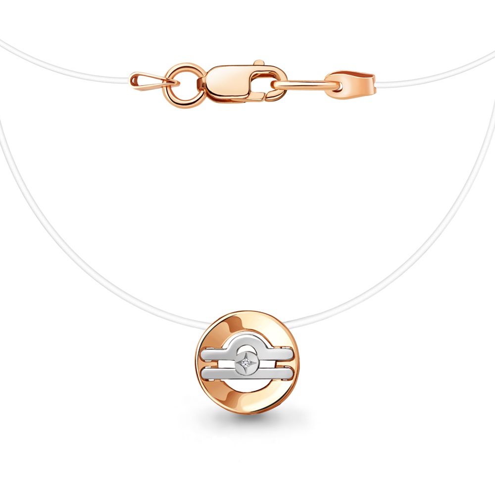 

Колье из серебра с бриллиантом 40 см Aquamarine 070054_925_з, 070054_925_з