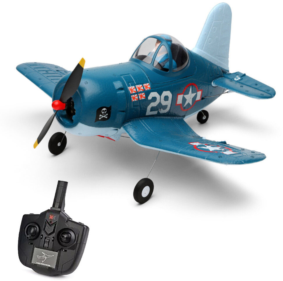 фото Радиоуправляемый самолет xk innovation wltoys xk f4u corsair a500 6-axis gyro 2.4ghz xk-innovation