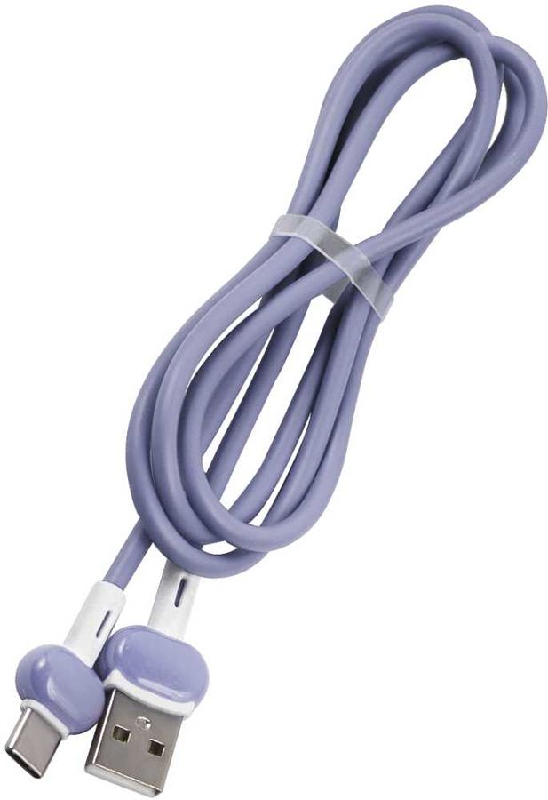 Кабель REDLINE Candy, USB Type-C (m), USB A (m), 1м, фиолетовый [ут000021997]