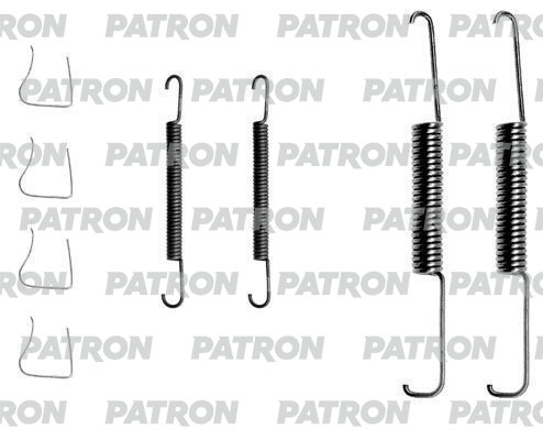 

Комплект монтажный тормозных колодок PATRON PSRK0228