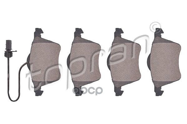 

Колодки Тормозные Дисковые (Замена Для Hp-110729755) topran арт. 110729001