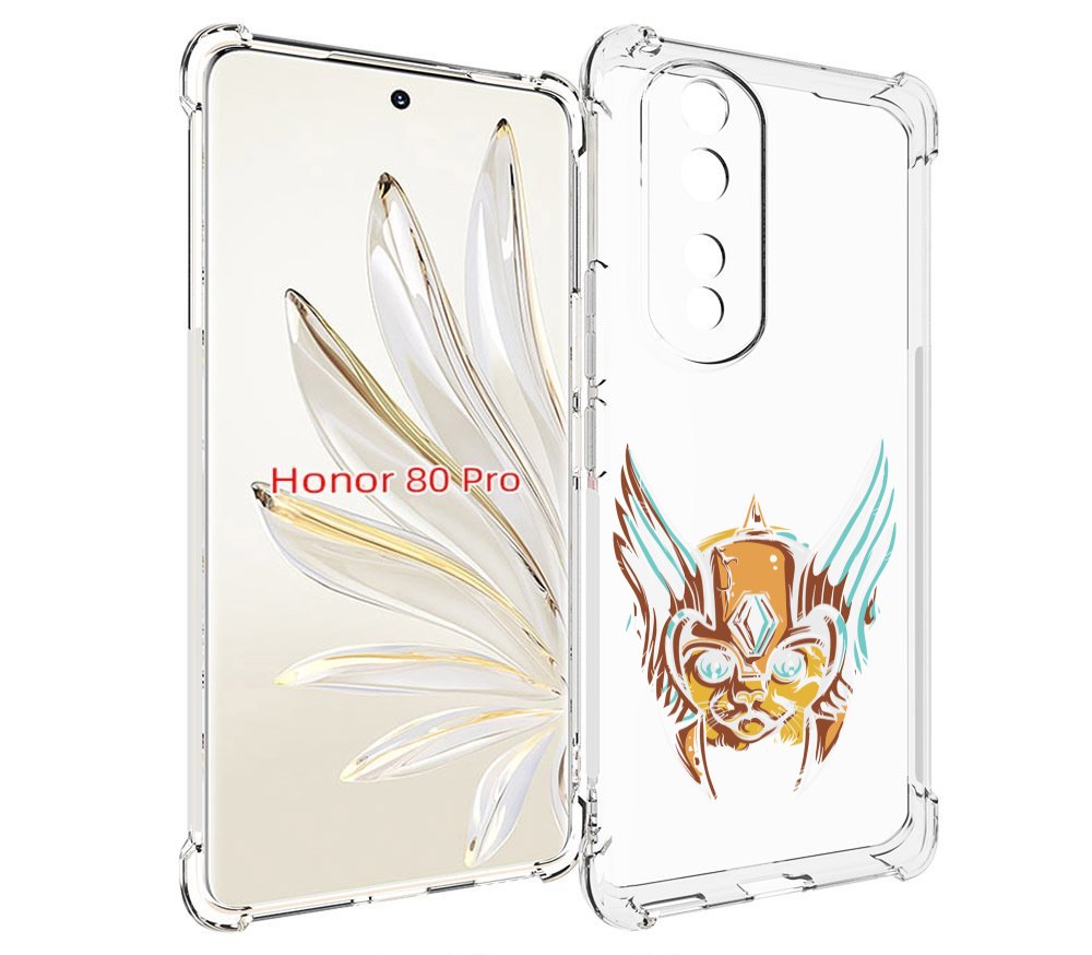 

Чехол MyPads тор абстракция для Honor 80 Pro, Прозрачный, Tocco