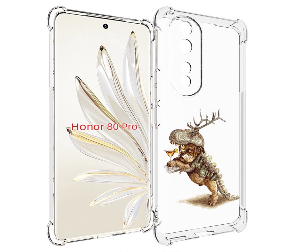 

Чехол MyPads тематическая вечеринка для Honor 80 Pro, Прозрачный, Tocco
