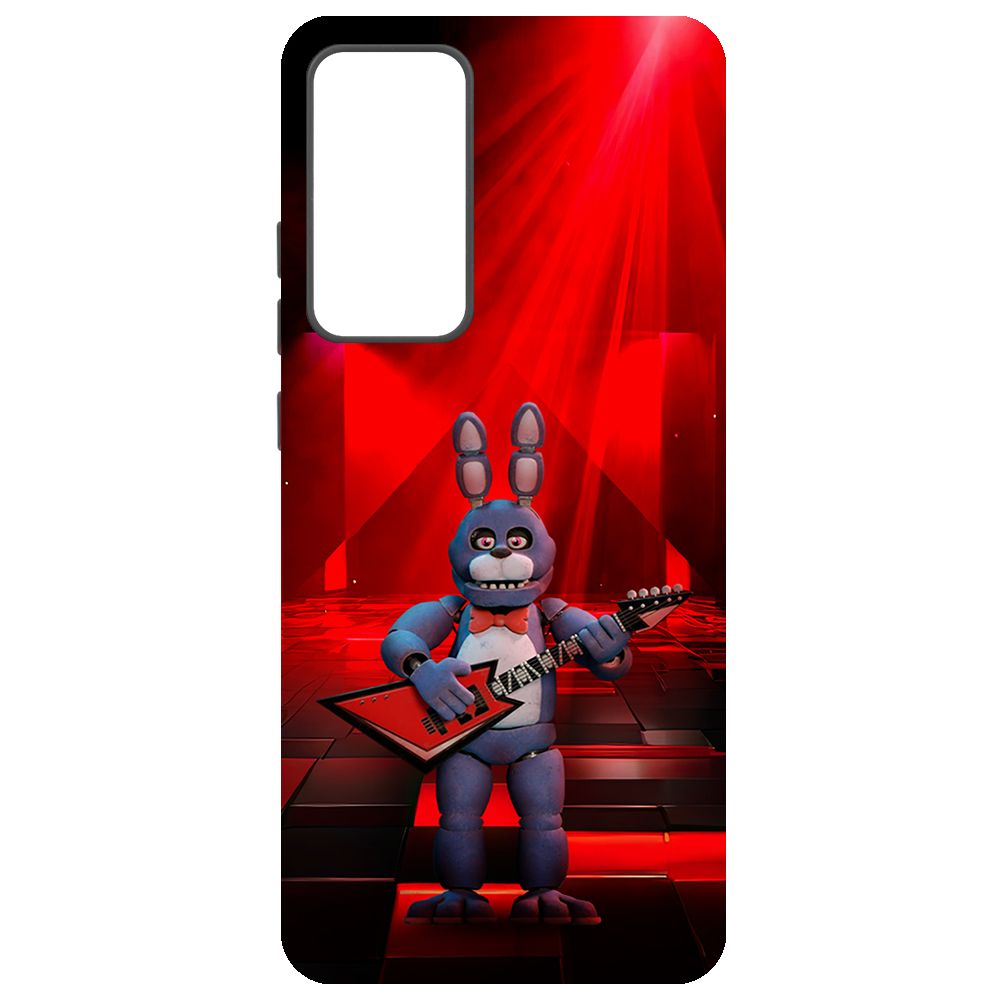 

Чехол-накладка Krutoff Soft Case ФНАФ - Бонни с гитарой для Xiaomi 12X черный