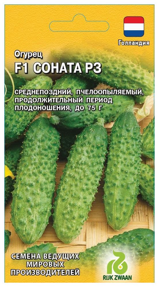 

Семена огурец Гавриш Соната РЗ F1 16305 1 уп.