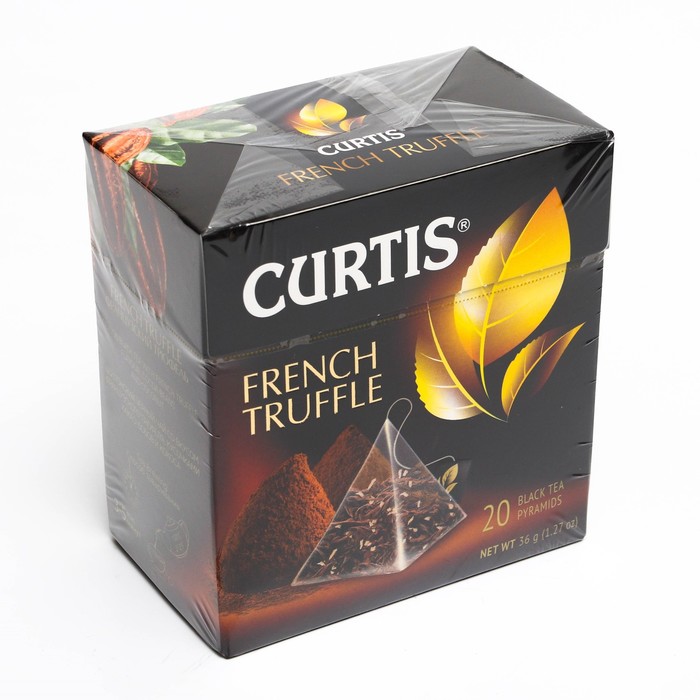 Чай черный Curtis c french truffle, 20 пирамидок