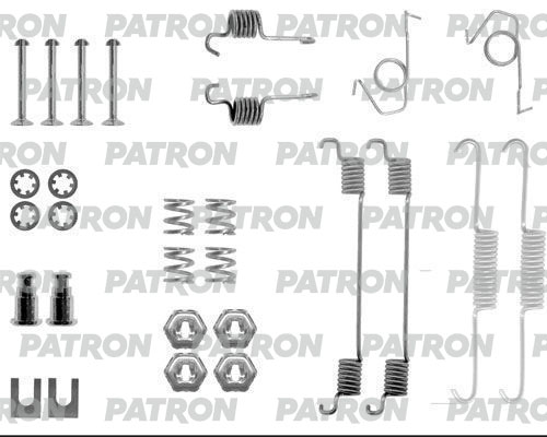 

Комплект монтажный тормозных колодок PATRON PSRK0174