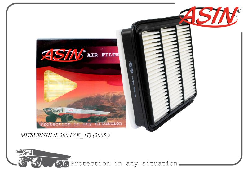 

Фильтр воздушный 1500A098 ASIN.FA2324 ASIN для MITSUBISHI L 200 IV K_4T 2005-