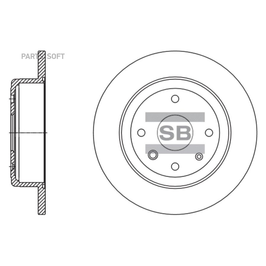 SANGSIN BRAKE SD3058