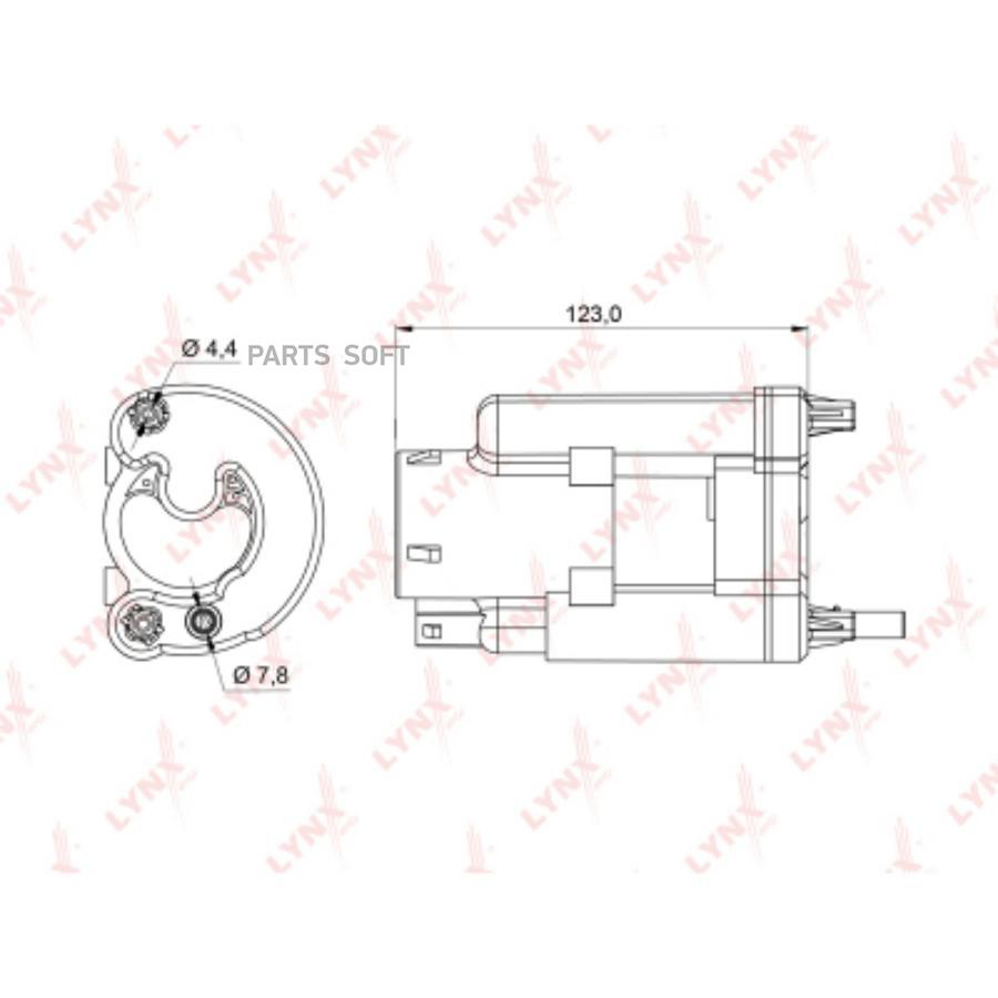 Фильтр топл.HYUNDAI SONATA,KIA MAGENTIS/TOYOTA LAND CRUISER 90 2.0-3.4L 1996=>