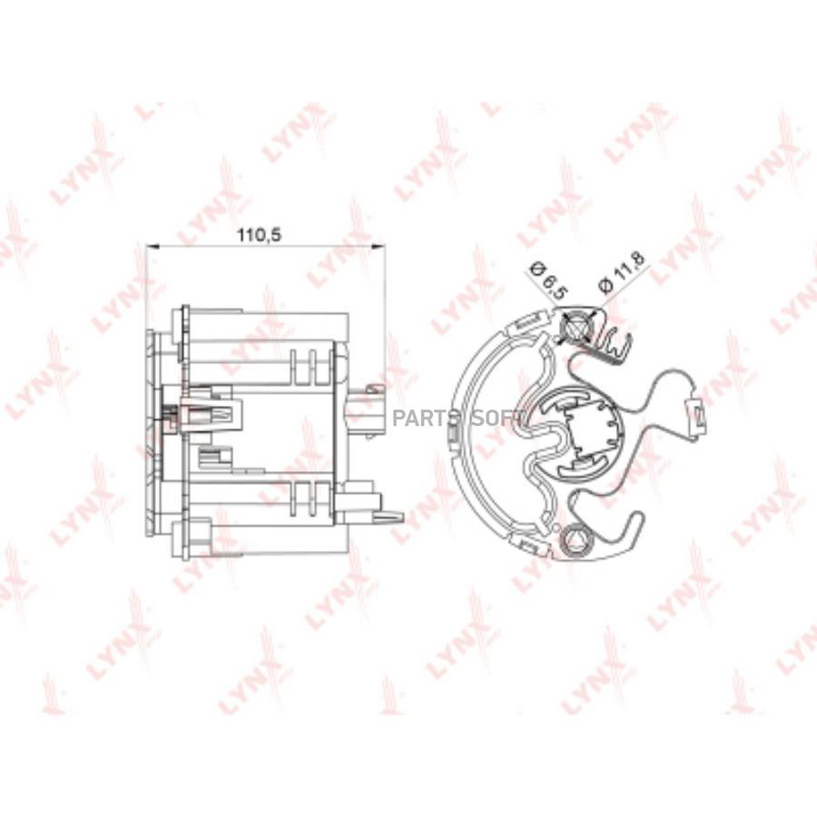 

Фильтр топл.погружной TOYOTA HIGHLANDER 00-07
