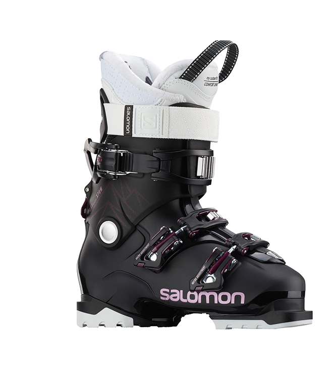 фото Горнолыжные ботинки salomon qst access 70 x w black/burgendy (20/21) (23.5)