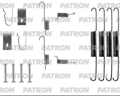 

Комплект монтажный тормозных колодок PATRON PSRK0086