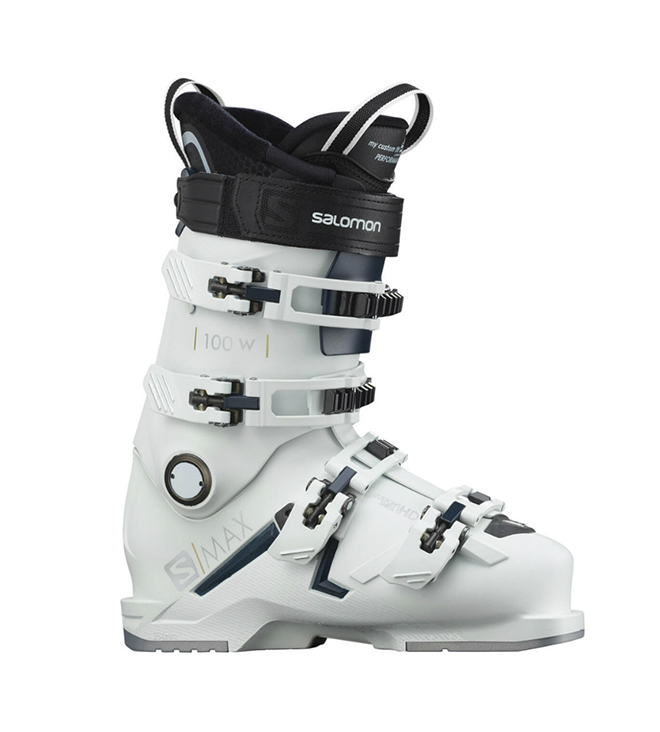 фото Горнолыжные ботинки salomon s/max 100 w white/petrol blue (20/21) (25.5)