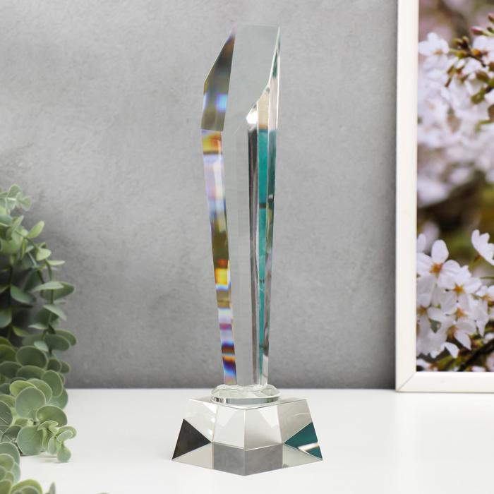 

Сувенир стекло Стела наградная - Приз 28х7х7 см, Прозрачный