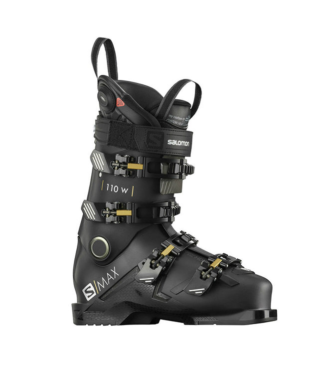 фото Горнолыжные ботинки salomon s/max 110 w chc black/gold (20/21) (24.5)