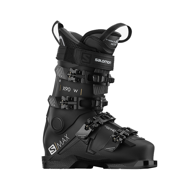 фото Горнолыжные ботинки salomon s/max 90 x w black/beluga (20/21) (25.5)