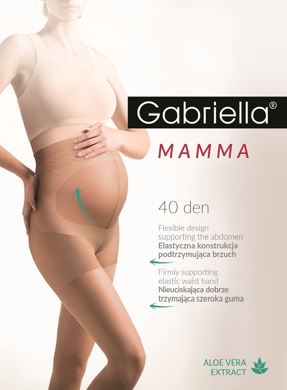 Колготки женские Gabriella GAB Mamma 40 бежевые 2