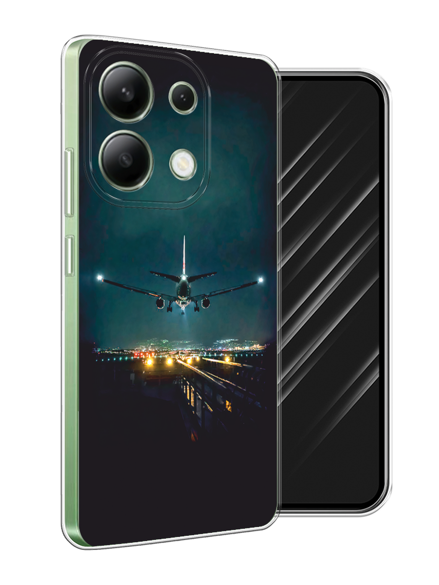 

Чехол Awog на Xiaomi Redmi Note 13 4G (Global) "Ночной рейс", Черный, 321050-1