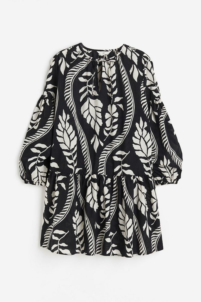 

Платье женское H&M 1207077 черное S, Черный, 1207077