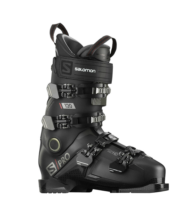 фото Горнолыжные ботинки salomon s/pro 120 black/belluga/red (20/21) (27.5)