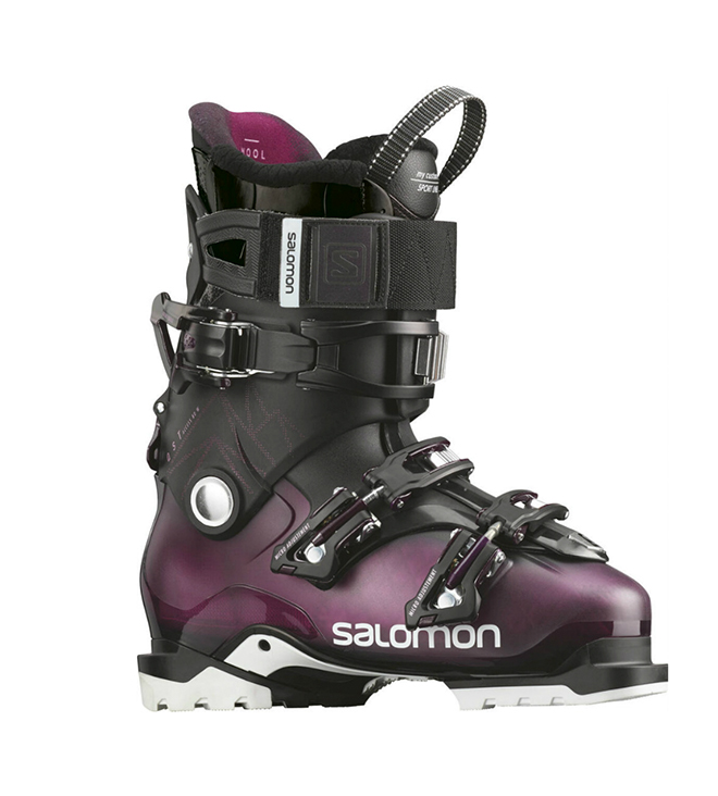 фото Горнолыжные ботинки salomon qst access 80 w purple/black (20/21) (24.5)