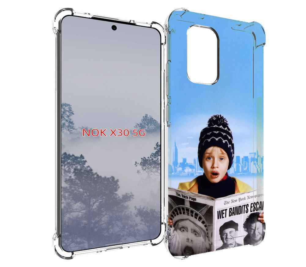

Чехол MyPads один-дома-детский для Nokia X30 5G, Tocco