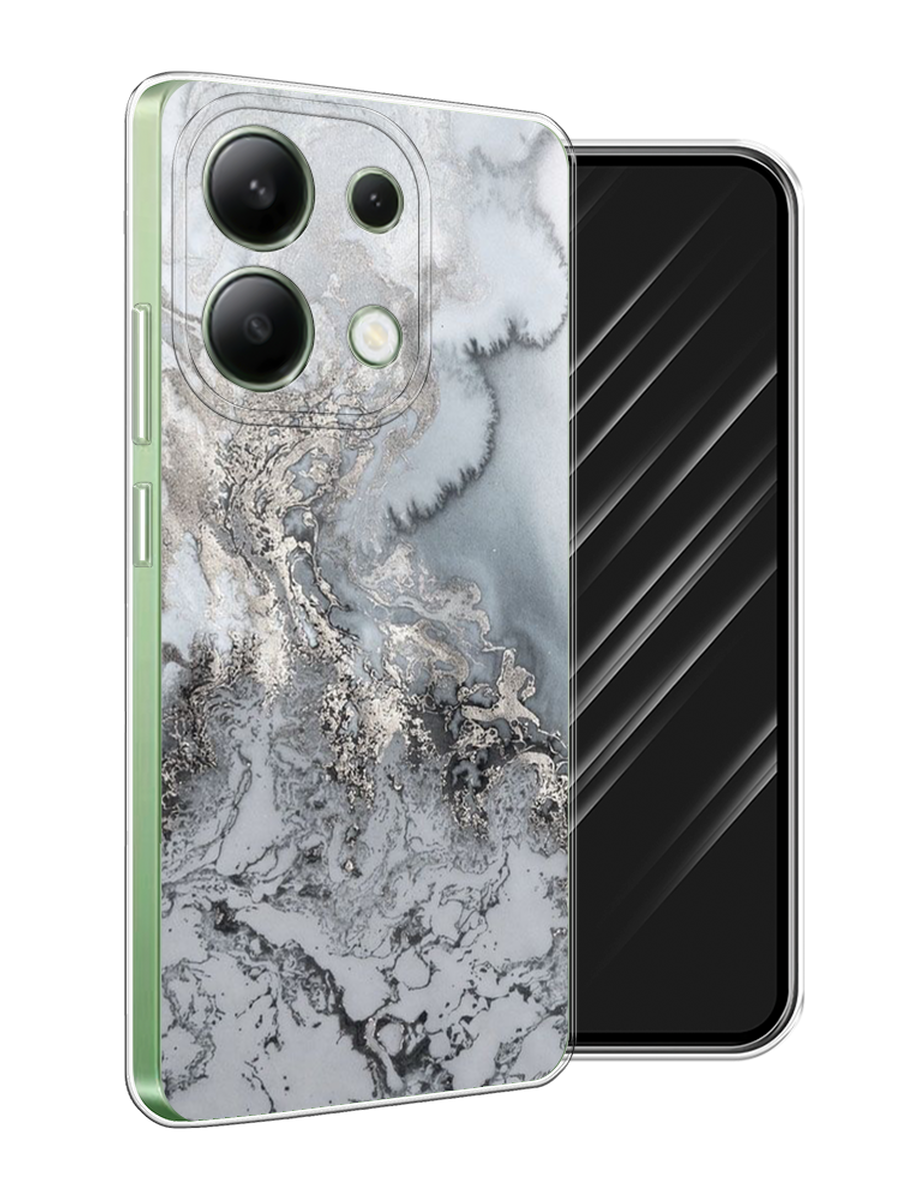 

Чехол Awog на Xiaomi Redmi Note 13 4G (Global) "Морозная лавина серая", 321050-1
