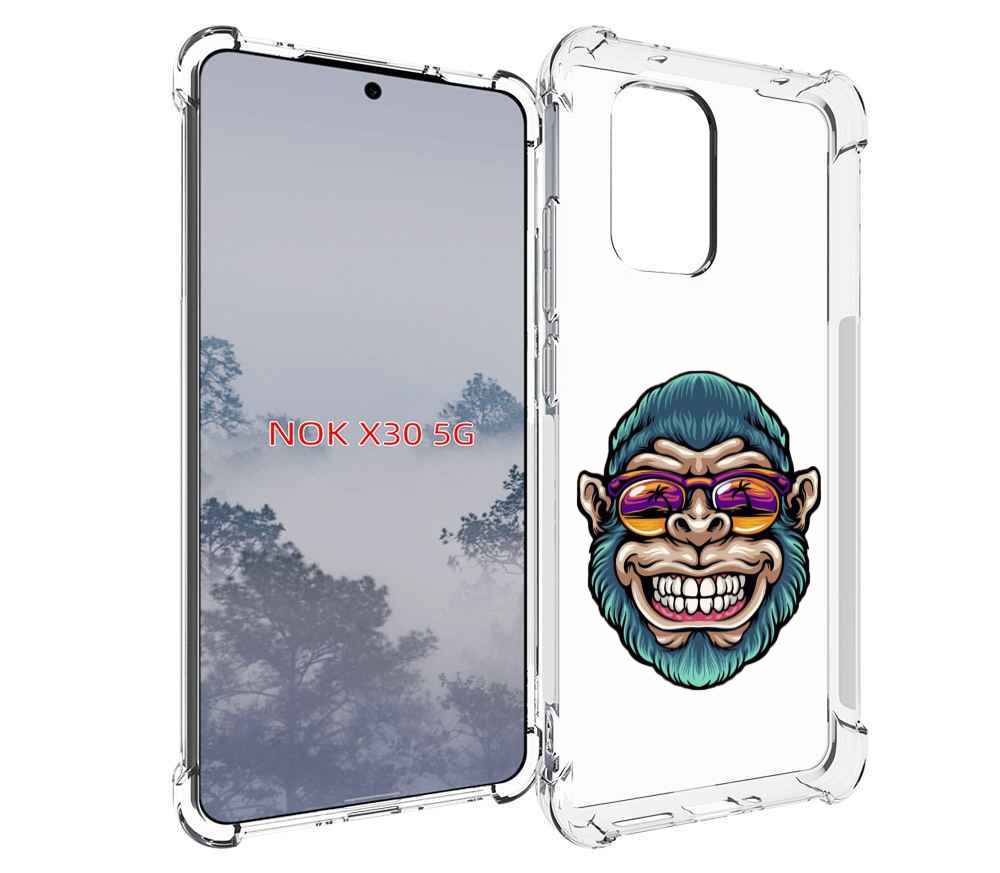 

Чехол MyPads обезьяна улыбается для Nokia X30 5G, Tocco