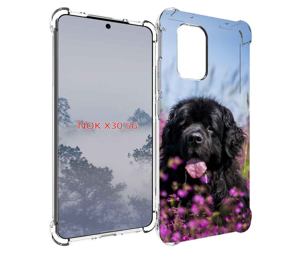 

Чехол MyPads ньюфаундлед для Nokia X30 5G, Tocco