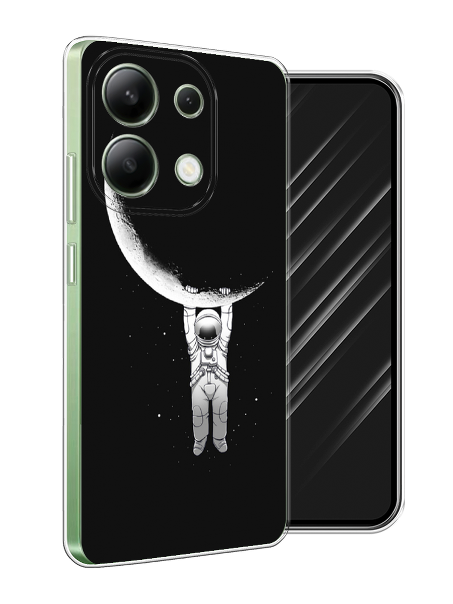 

Чехол Awog на Xiaomi Redmi Note 13 4G (Global) "Космонавт", Белый;черный, 321050-1